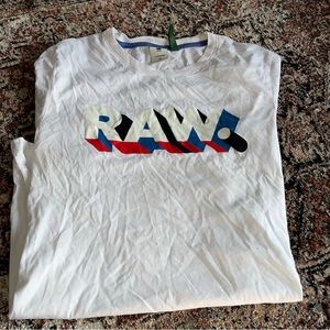 H-Star Raw T-Shirt Men Medium